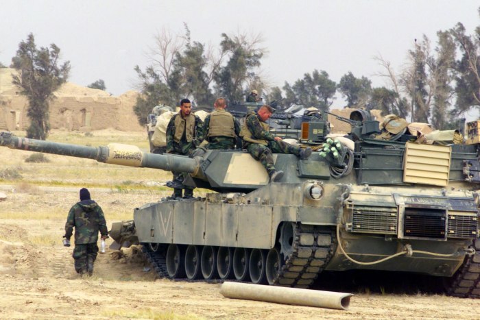 Танк Абрамс м1а4