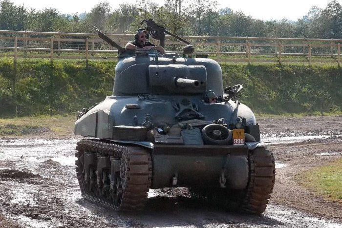 M4 Sherman сзади