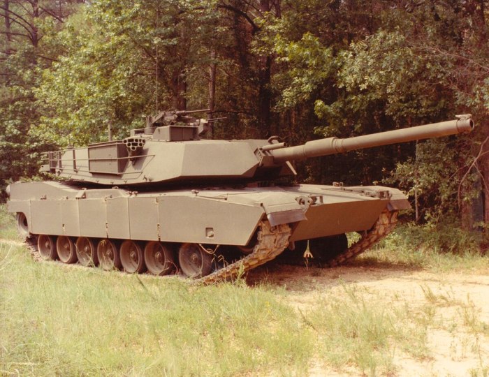 Американский танк m1 Abrams