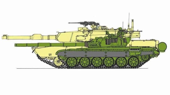 Абрамс танк против т72