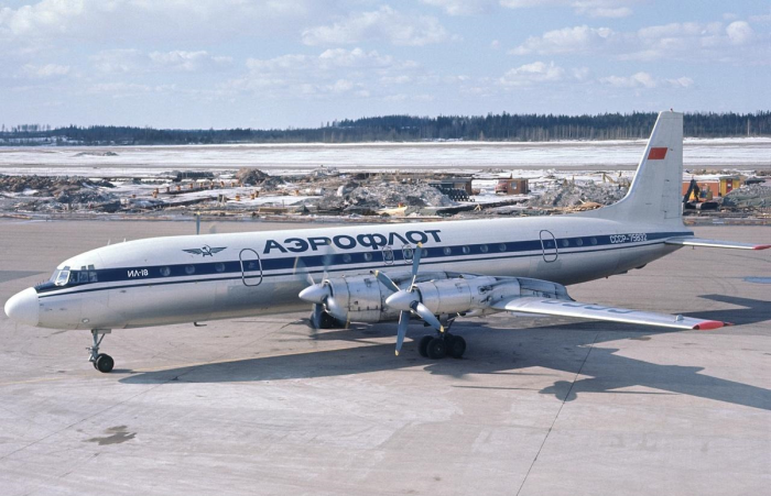 Самолет ил-18в, Аэрофлот (СССР).