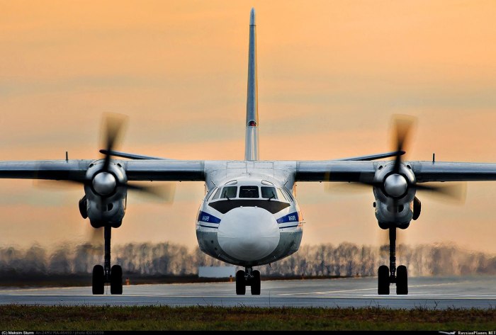 АН-24 пассажирский самолёт
