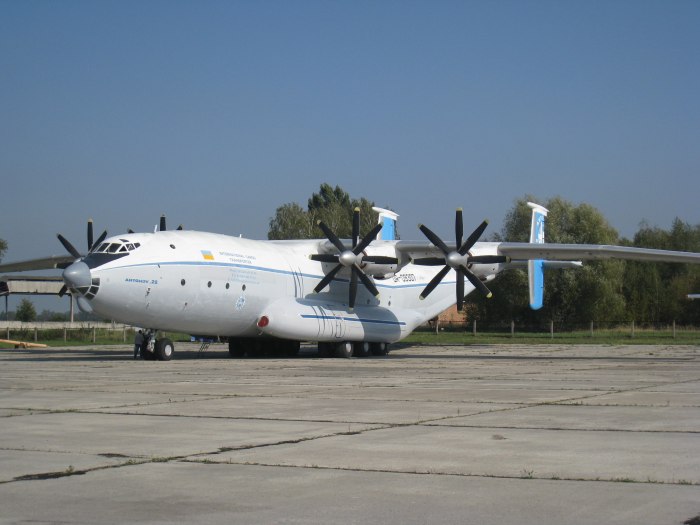 Ан22 с земли