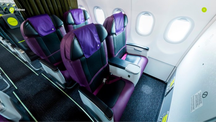 Airbus a320neo салон