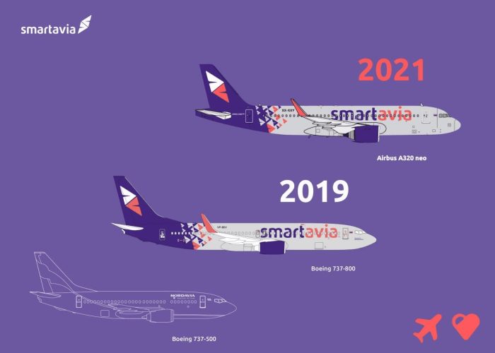Смартавиа Смартавиа Boeing 737-800
