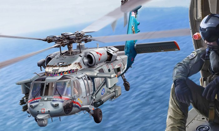 Sikorsky sh-60 Seahawk вертолет