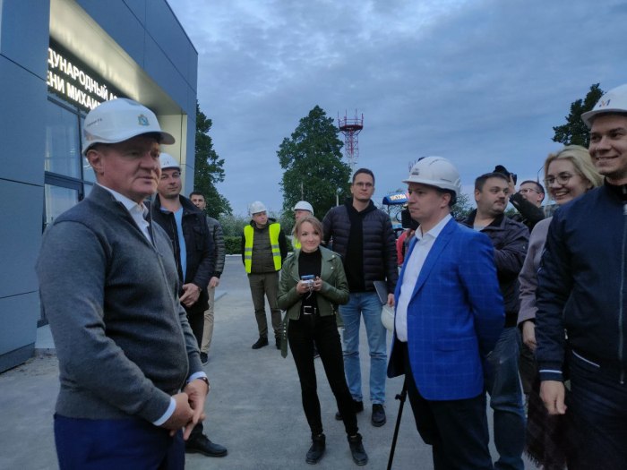 Аэропорт Курск новый фасад