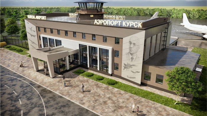 Гуревич аэропорт в Курске