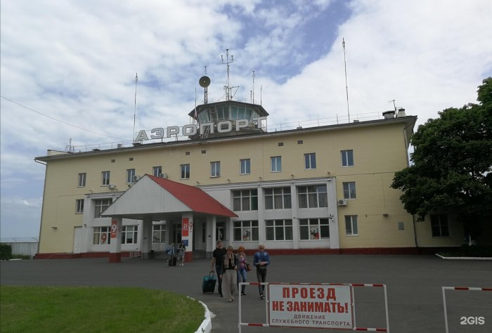 Аэропорт Курск на карте