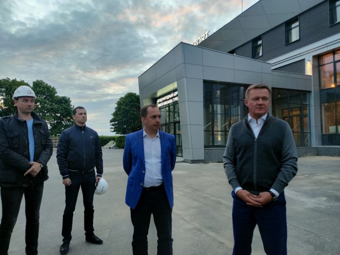 Аэропорт Курск новый фасад