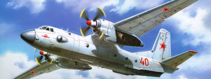 АН-26 Советский военно-транспортный самолёт