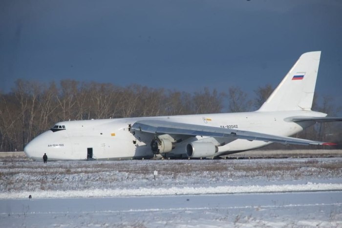 Самолет АН 124 100 Руслан