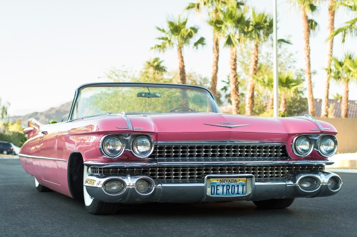 Cadillac Cabriolet 1959 Pink