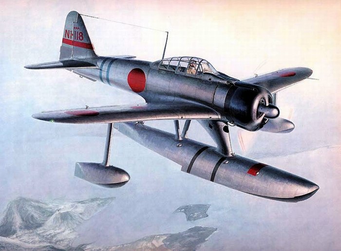 Mitsubishi a6m Zero истребитель