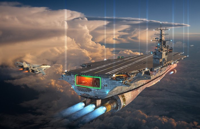 Ace Combat летающий авианосец