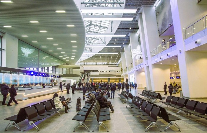 Аэропорт большое Савино внутри