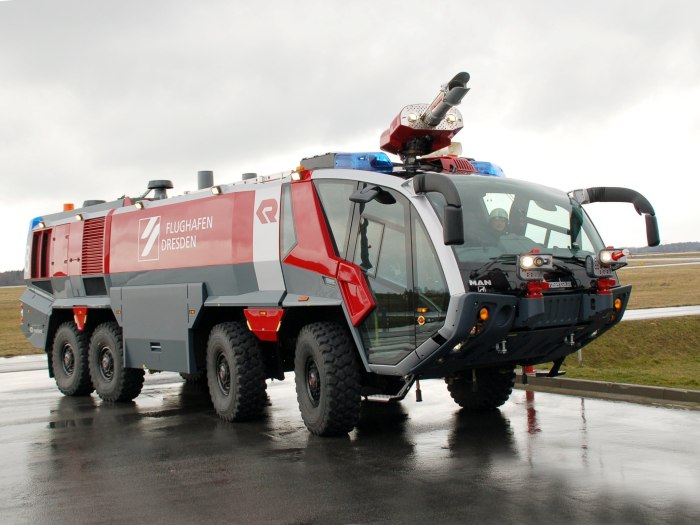 Аэродромная пожарная машина Rosenbauer