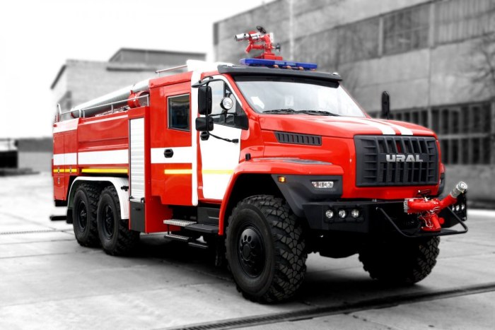 Пожарная автоцистерна Урал Некст