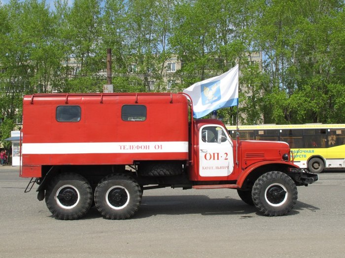 Автомобиль отогрева пожарной техники