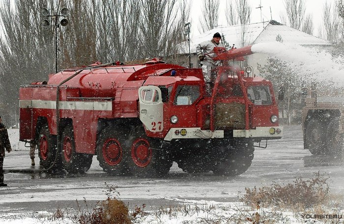 Ураган МАЗ 543 пожарный