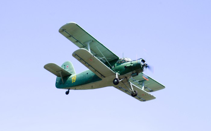 Военный самолет ан2