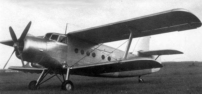 АН-2 биплан самолёты СССР