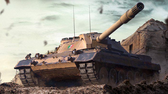 Танк carro da combattimento 45t блиц