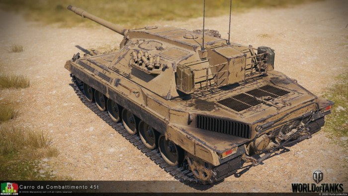 Carro 45t броня