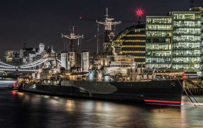 HMS Belfast в Лондоне