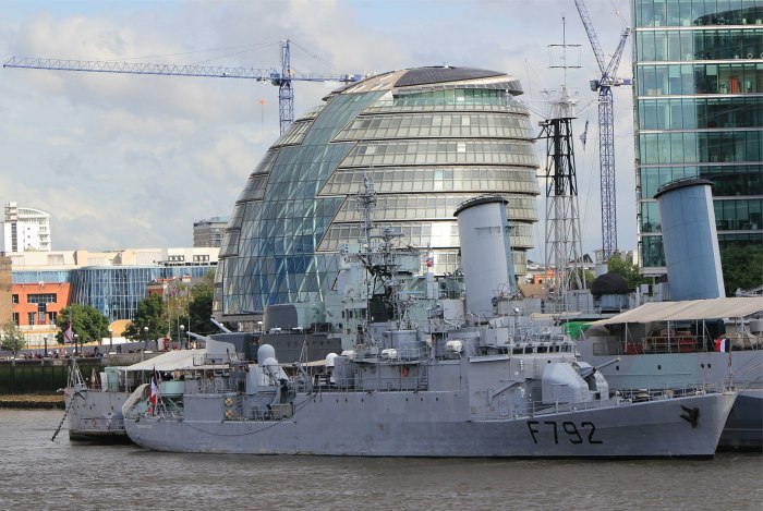 HMS Belfast в Лондоне