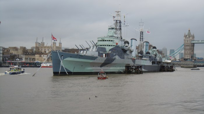 HMS Belfast 1938