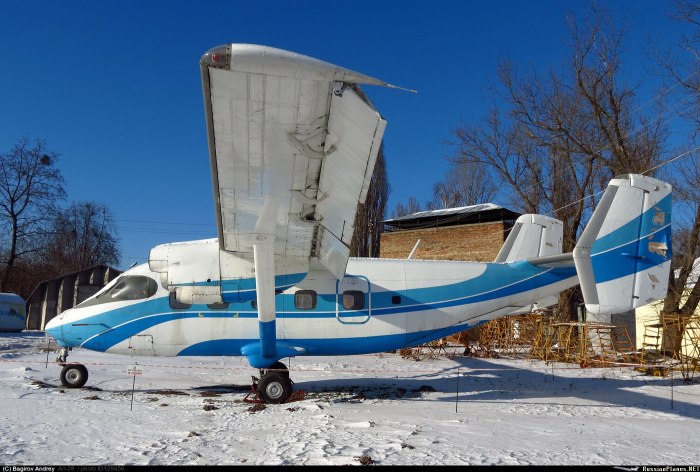 АН-28 пассажирский салон
