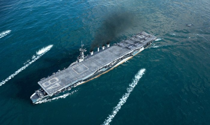 World of Warships авианосцы