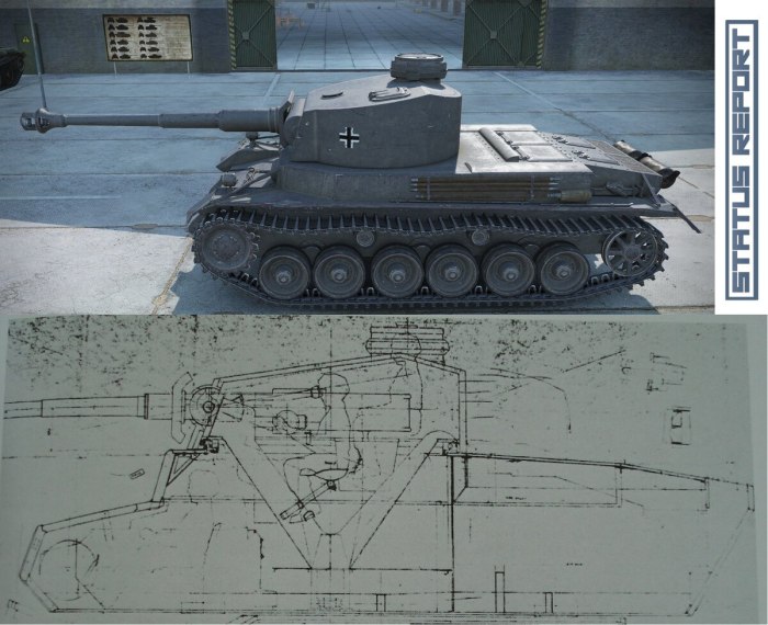 Танк ВК 30.01 Р