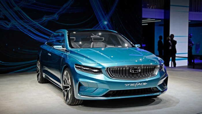 Geely седан 2020 Preface