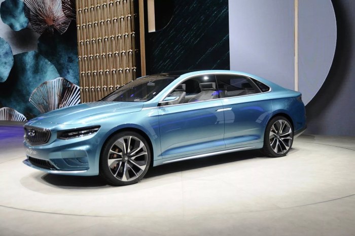 Geely седан 2020 Preface
