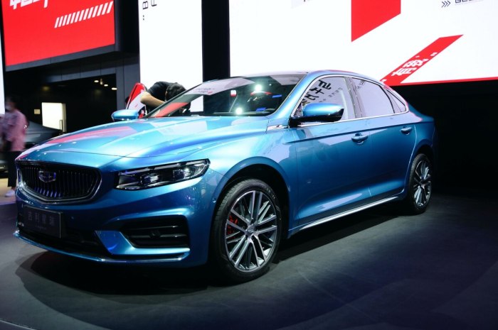 Geely седан 2021 Preface
