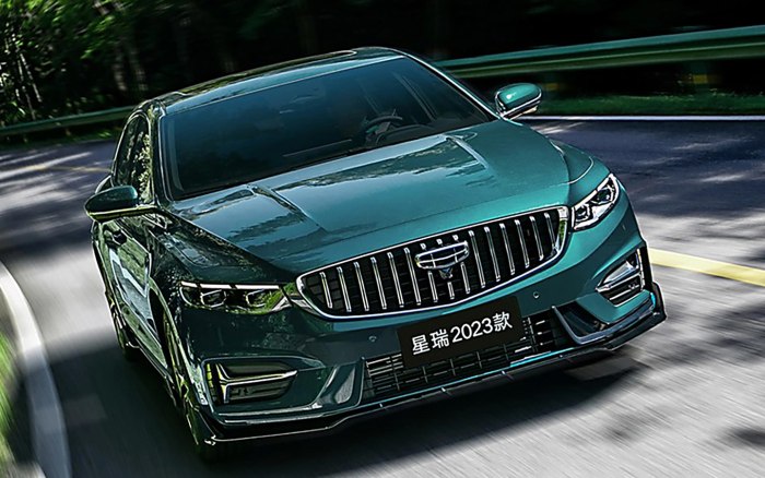 Geely седан 2020 Preface