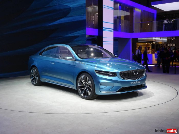 Geely Preface 2021
