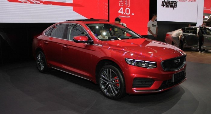 Geely седан 2020 Preface