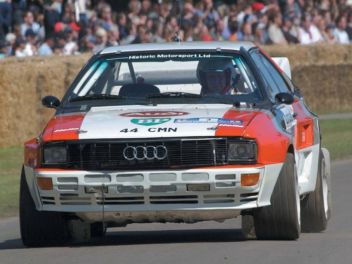 Audi 80 quattro ралли
