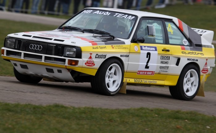 Audi 80 quattro ралли