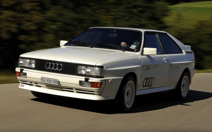Audi quattro Sport 1980