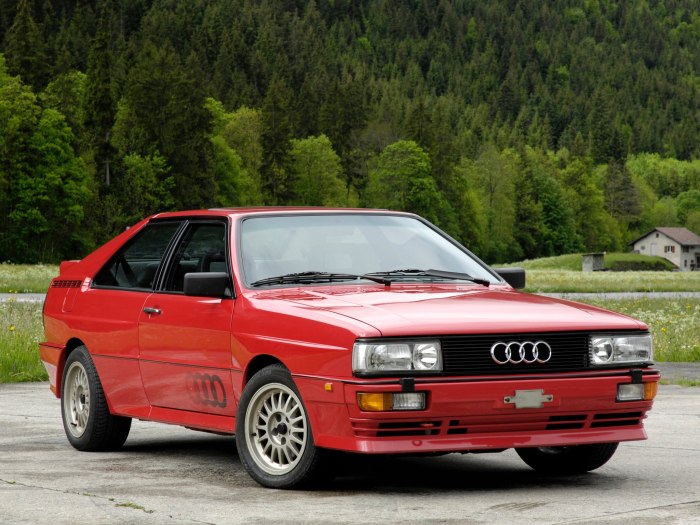 Audi quattro Coupe 1980