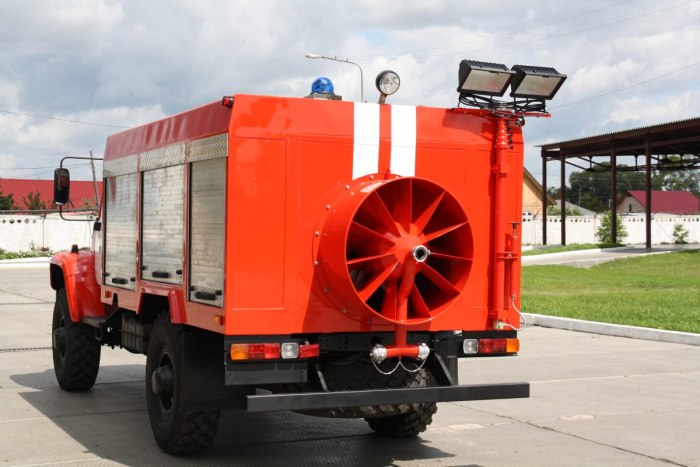 Пожарный автомобиль дымоудаления ад-120 КАМАЗ-4326