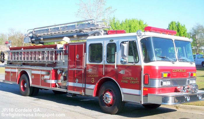 Пожарные машины Fire Ladder Truck