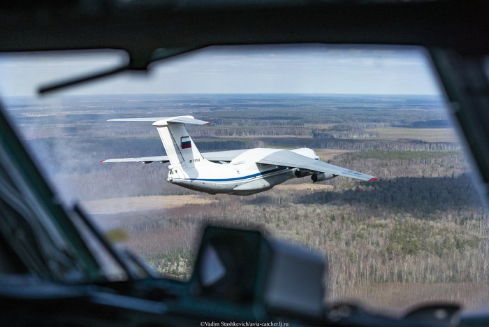 Военный борт ил 76