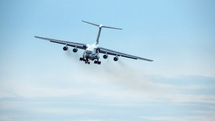 Ил-76 Афганский заход
