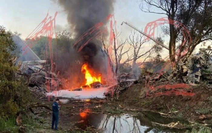 Крушение ил 76 под Рязанью