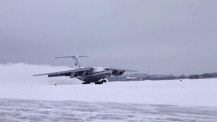 Высадка десанта с ил 76